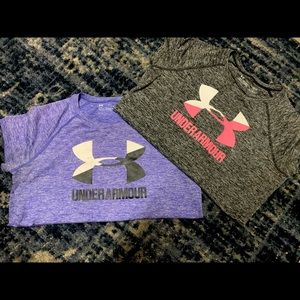 Girls Under Armour tshirts Youth Large